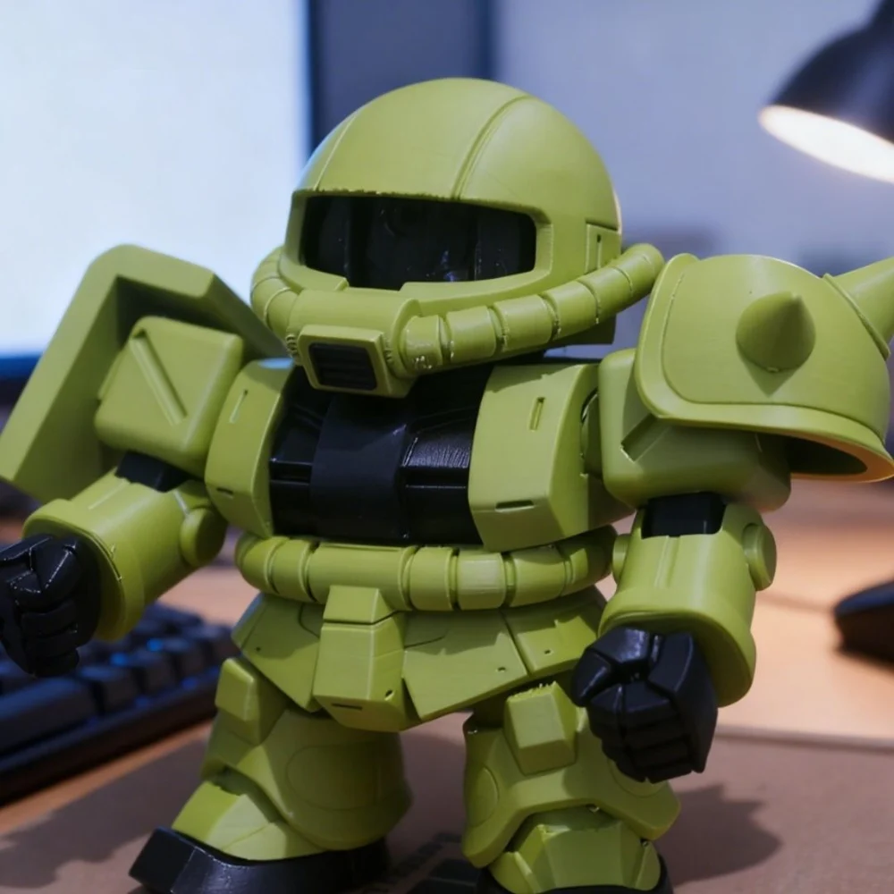 Cache-caméra de style Zaku — Gundam