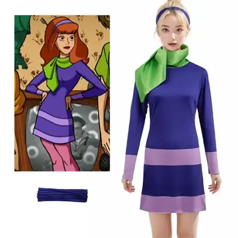 Velma & Daphne-Kostümkleider-Sortiment — Scooby-Doo