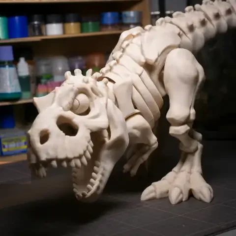 Bewegliches T-Rex-Skelettmodell — Dinosaur Models