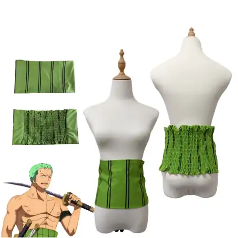 Grüner Zoro-Taillenwickel — One Piece