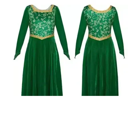 Grünes Fiona-Kostümkleid — Shrek