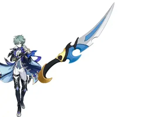 Waffenrequisite einer Spielfigur — Genshin Impact