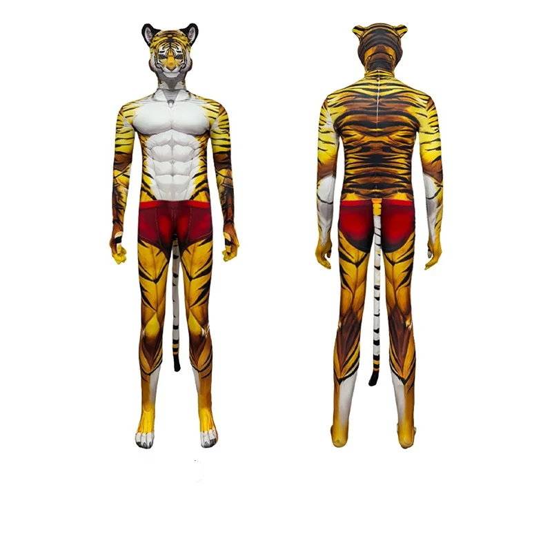 Combinaison intégrale à imprimé tigre — Animal Prints