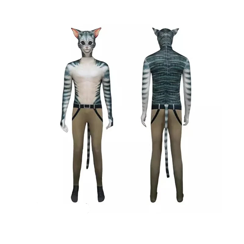 Combinaison de costume à imprimé chat — Animal Prints