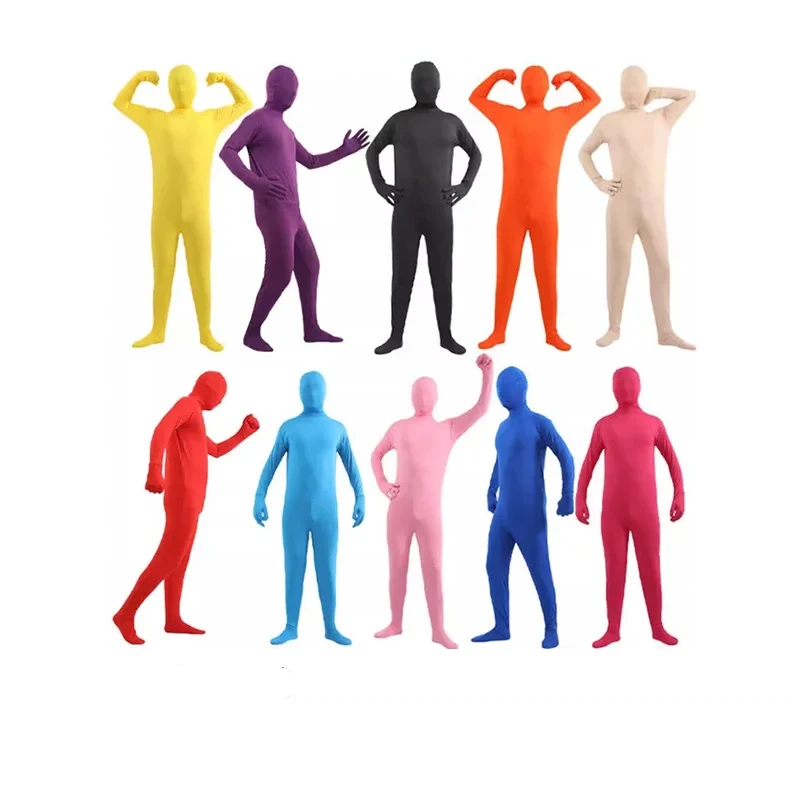Traje de disfraz de cuerpo completo de color liso — Solid-Colour Suits