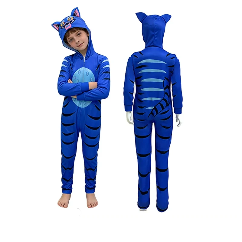 Costume de tigre bleu à capuche — KPop Demon Hunters