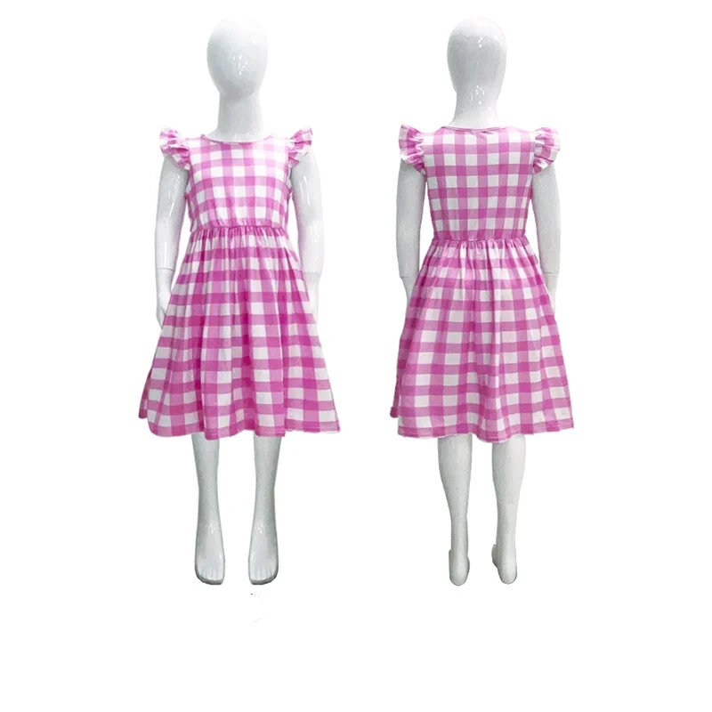 Rosa Barbie-Kostümkleid