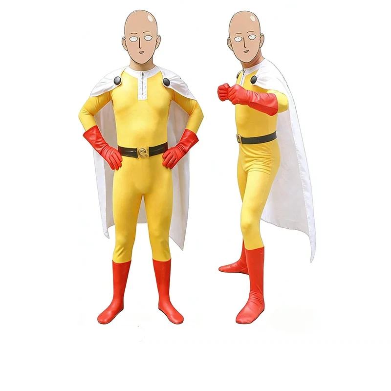 Disfraz y capa de Saitama — One Punch Man