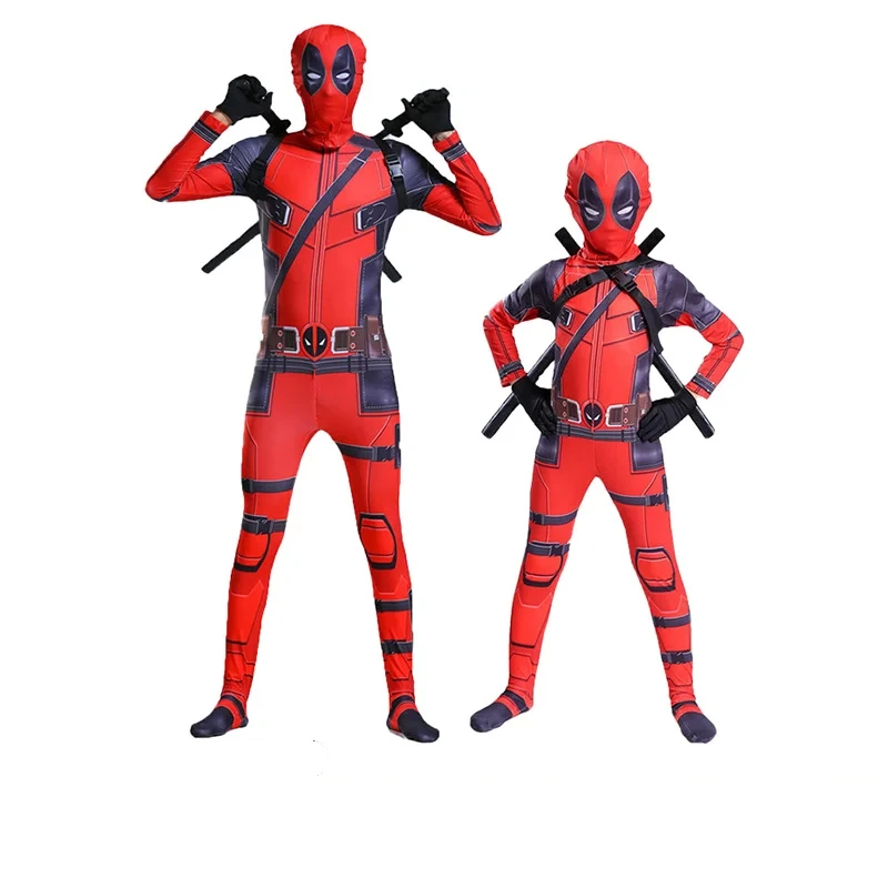 Traje integral estampado de Deadpool