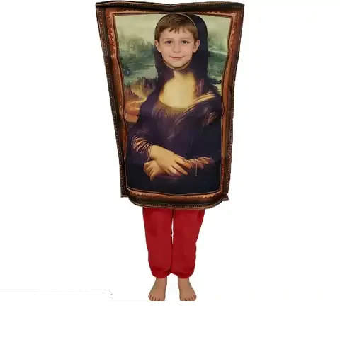 Originelle Mona-Lisa- und Emoji-Kostüme — Novelty Costumes