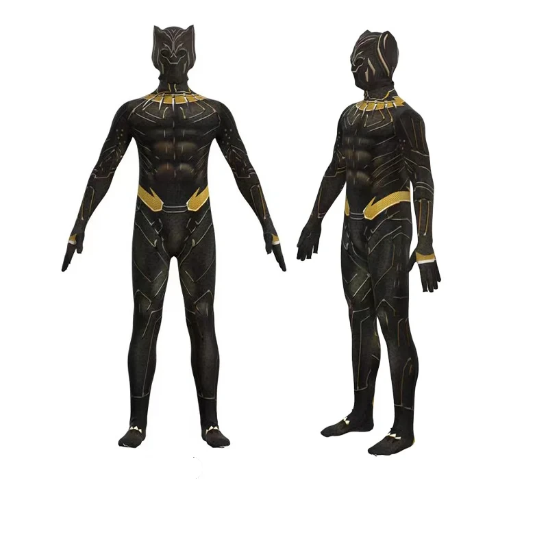Trajes musculares de Black Panther & Wolverine — Superhero