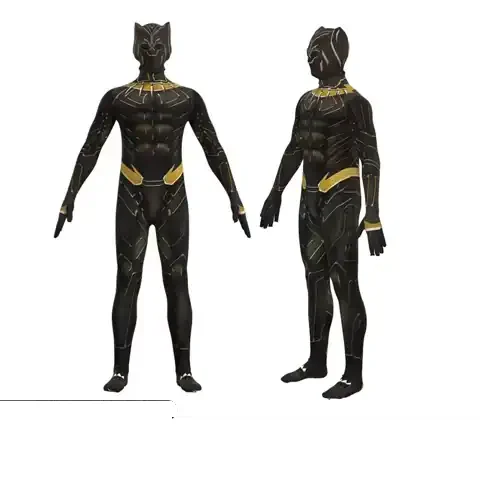 Black Panther & Wolverine-Muskelanzüge — Superhero