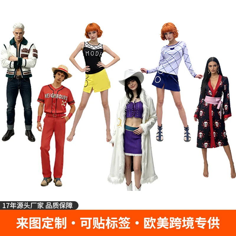 Robin, Luffy & Smoker Costume Range