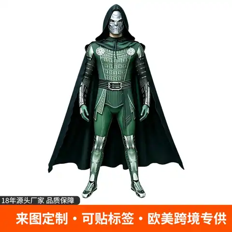 Doctor Doom Costume Suit